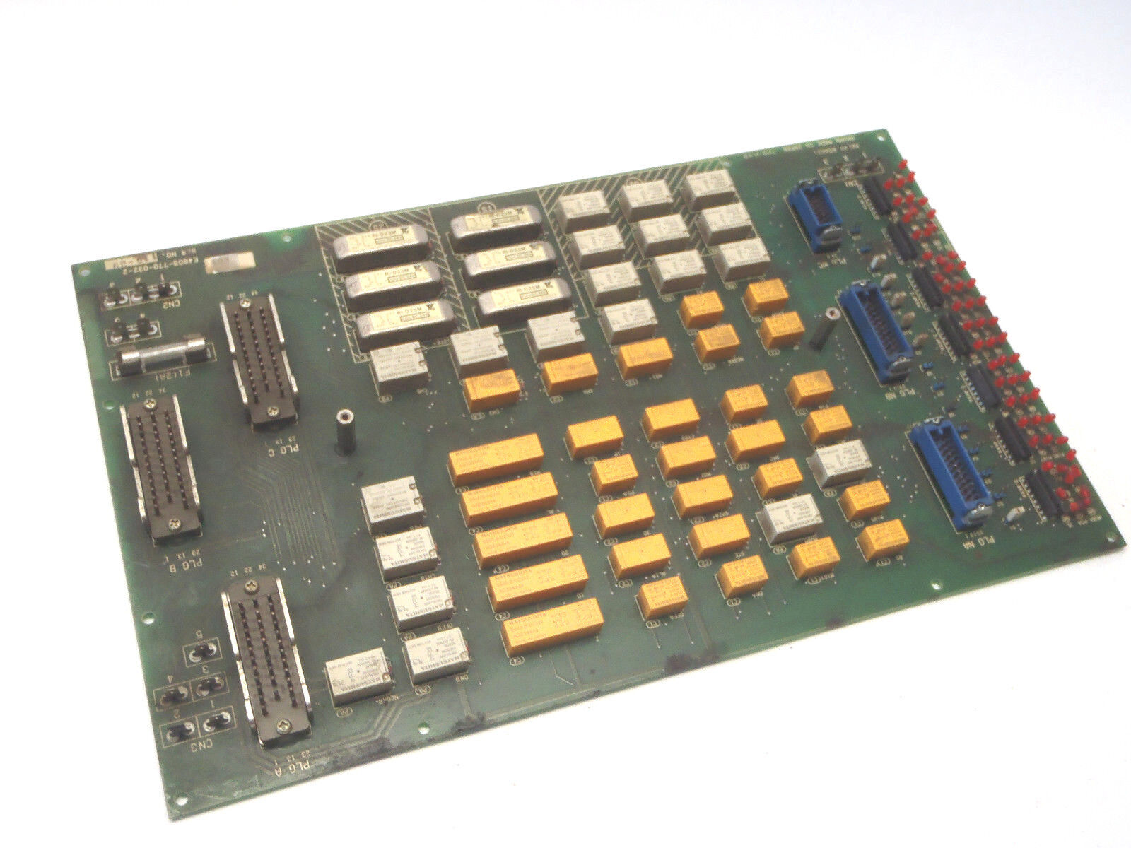 Okuma E4809-770-032-2 Relay Board1 TPB-H.VO - For parts or not working - Maverick Industrial Sales
