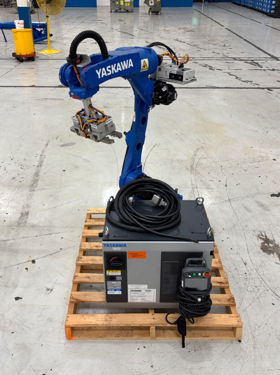 Yaskawa YR-1-06VXH12-A00 Robot System, YRC1000 / GP12 Controller ERAR-1000, 2017 - Maverick Industrial Sales
