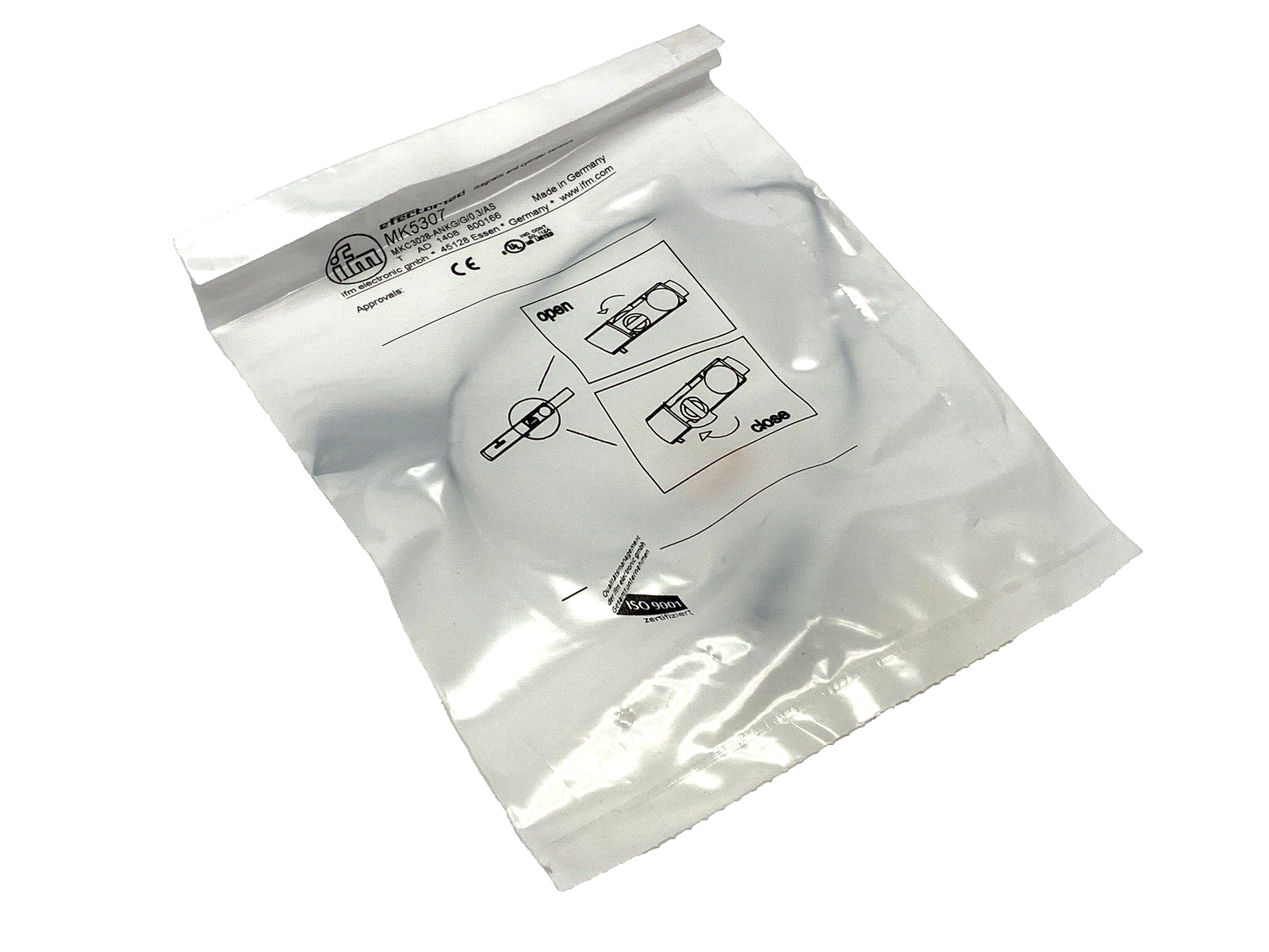 IFM MK5307 C-Slot Cylinder Sensor MKC3028-ANKG/G/0,3/AS - New - Maverick Industrial Sales