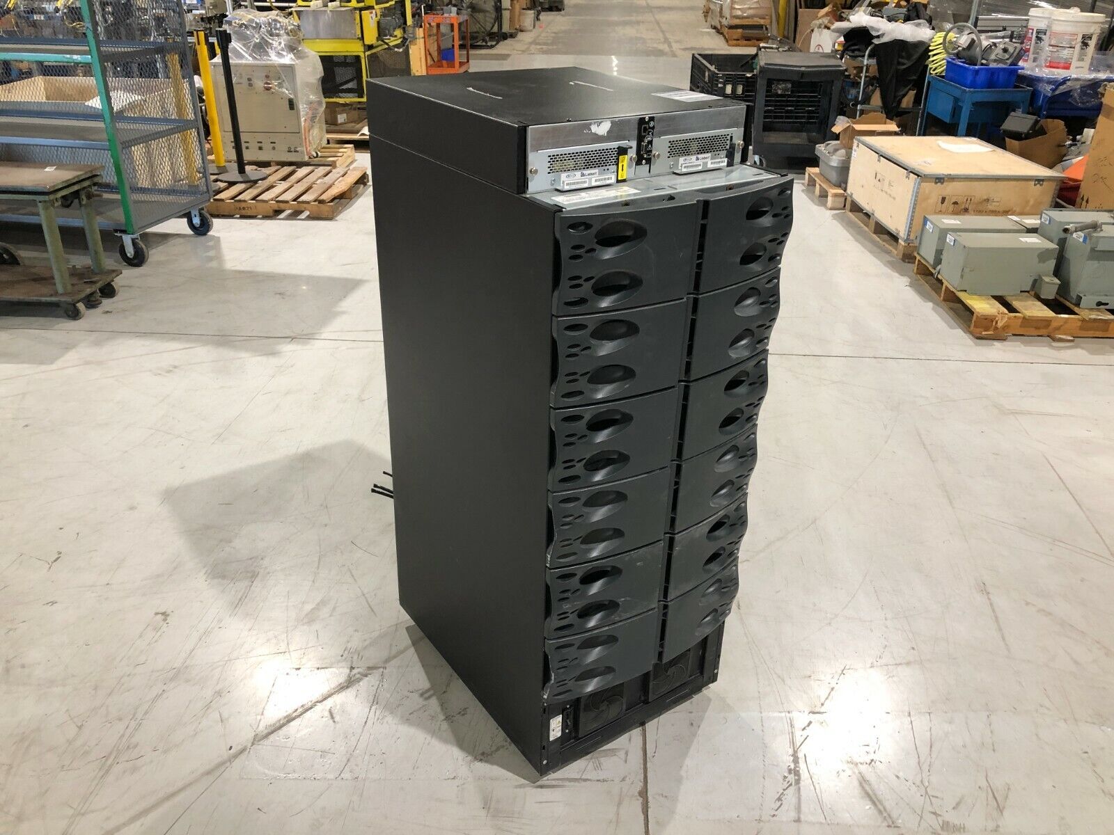 Liebert Nfinity N216F0712600 Tower UPS 13 Minute Full Load 16kVA - For parts or not working - Maverick Industrial Sales