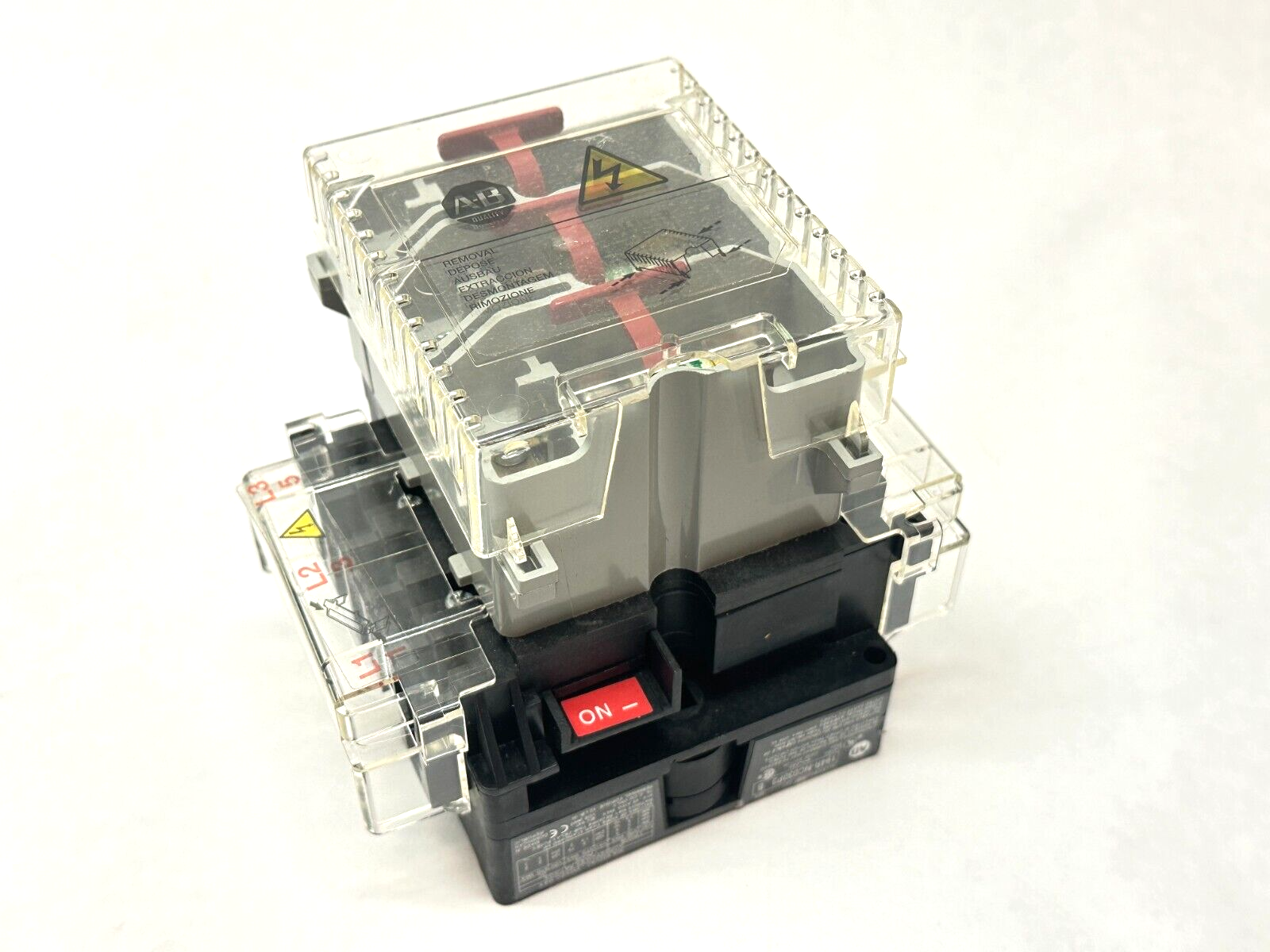 Allen Bradley 194R-NC030P3 Ser. B Rotary Disconnect Switch 30A 600VAC w/ Cover - Maverick Industrial Sales