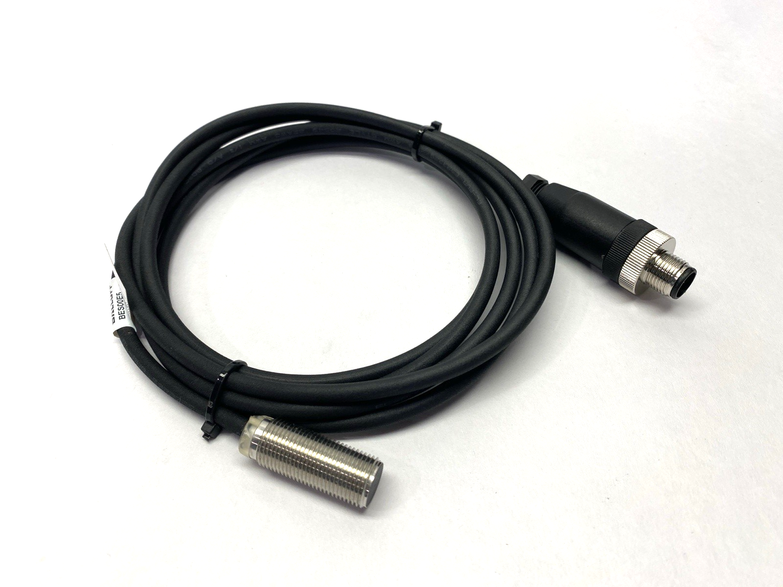 Balluff BESM12MD-PSC40B-BP02-003 Inductive Sensor M12 BES00E5 CUT TO 5' - Used - Maverick Industrial Sales
