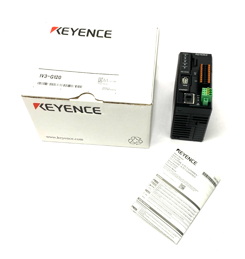 IV3-G120 | KEYENCE Compact Model Sensor Amplifier Standard/Sorting Mode - New – Open box - Maverick Industrial Sales
