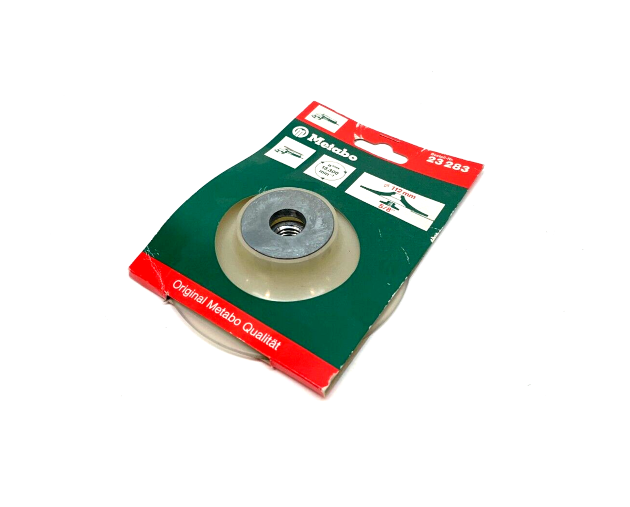 Metabo 23-283 Flexible Backing Pad, 4-1/2", 112mm, 5/8" Nut, Angle Grinder - Maverick Industrial Sales