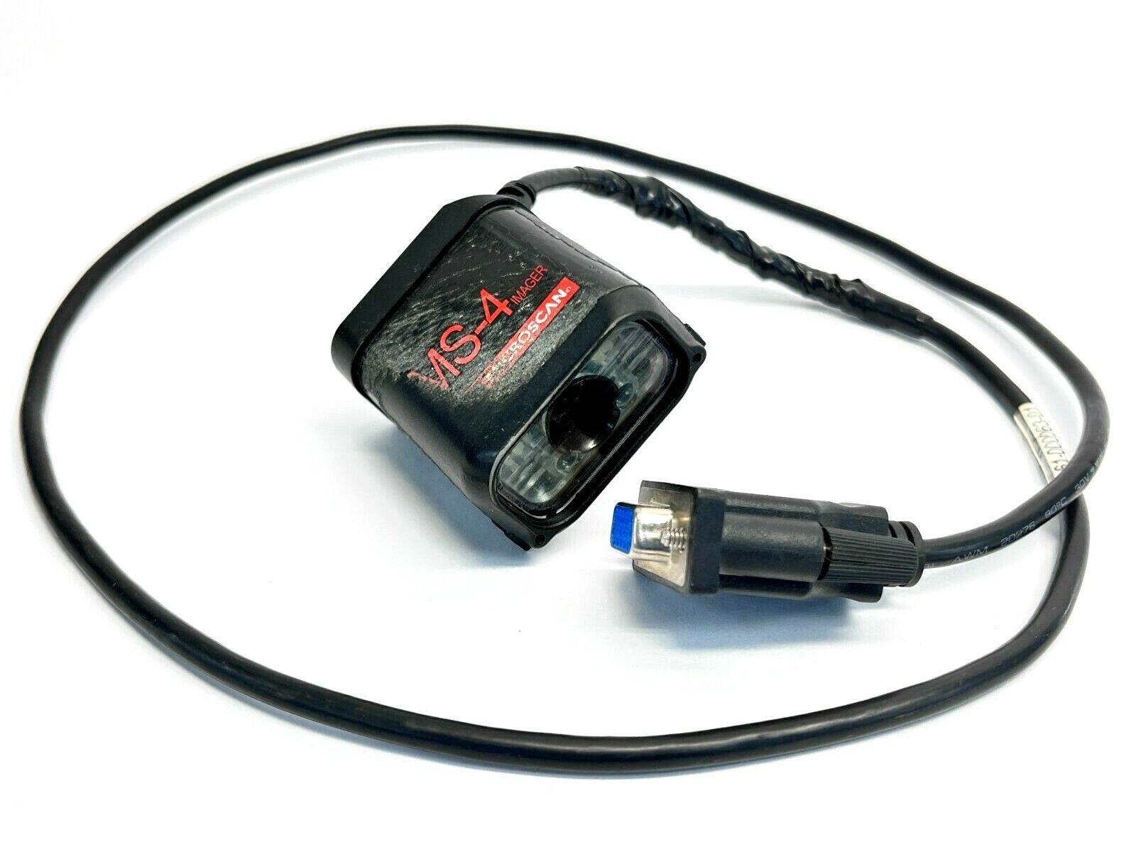 Microscan FIS-0004-0001G MS-4 Imager Fixed Mount Barcode Scanner Damaged Cable - Maverick Industrial Sales