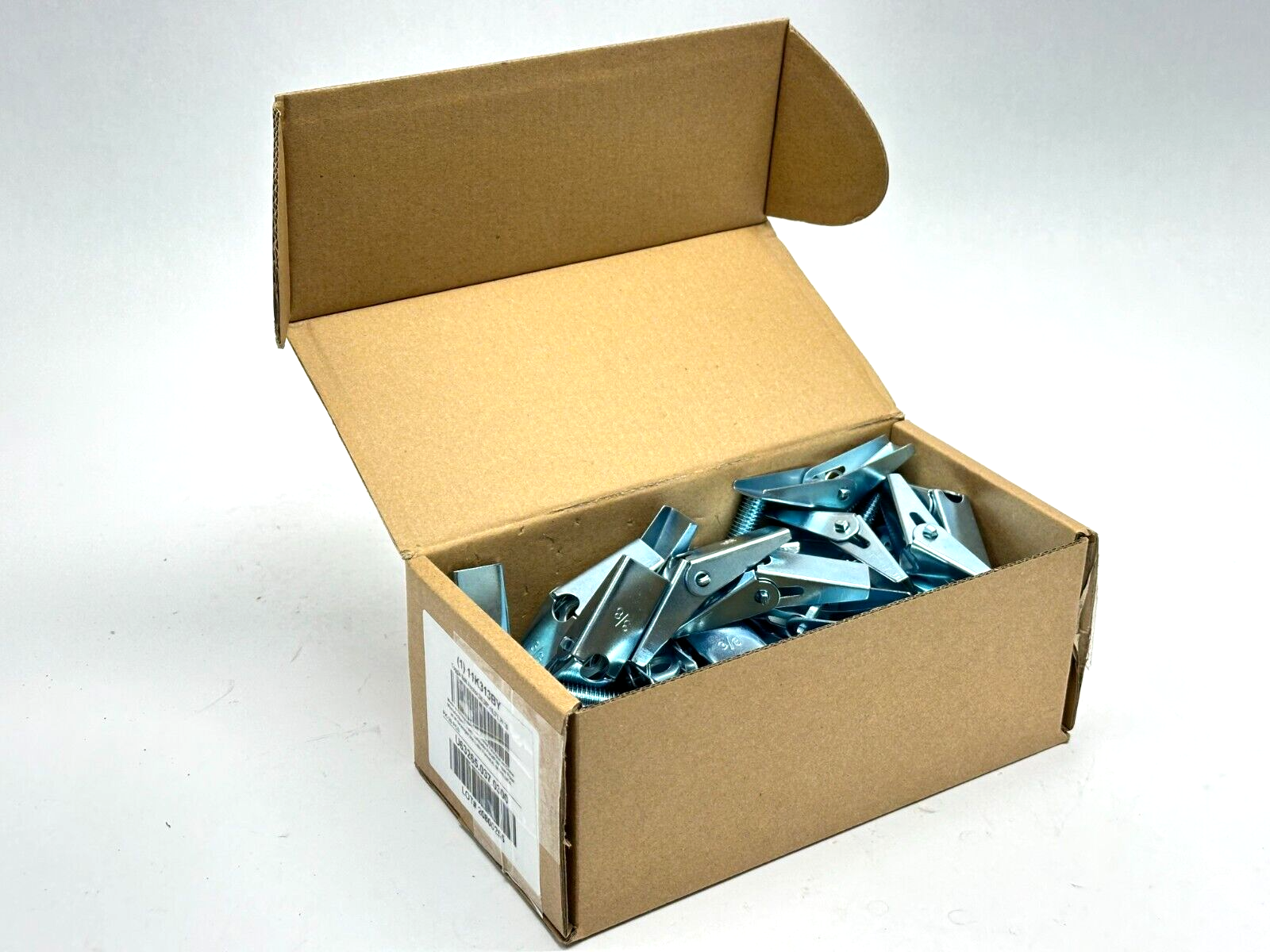 11K313BY Toggle Bolt Anchor Steel 3/8"-16 3" Length BOX OF 25 - New – Open box - Maverick Industrial Sales