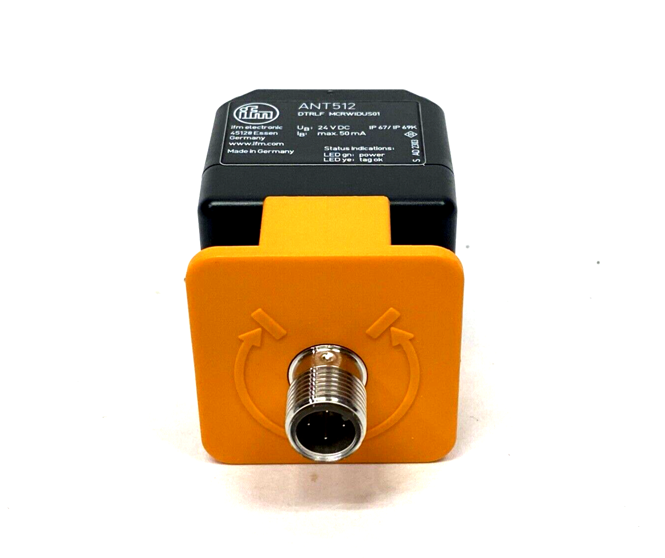 ifm ANT512 RFID Read/Write Head LF, DTRLF MCRWIDUS01 - New – Open box - Maverick Industrial Sales
