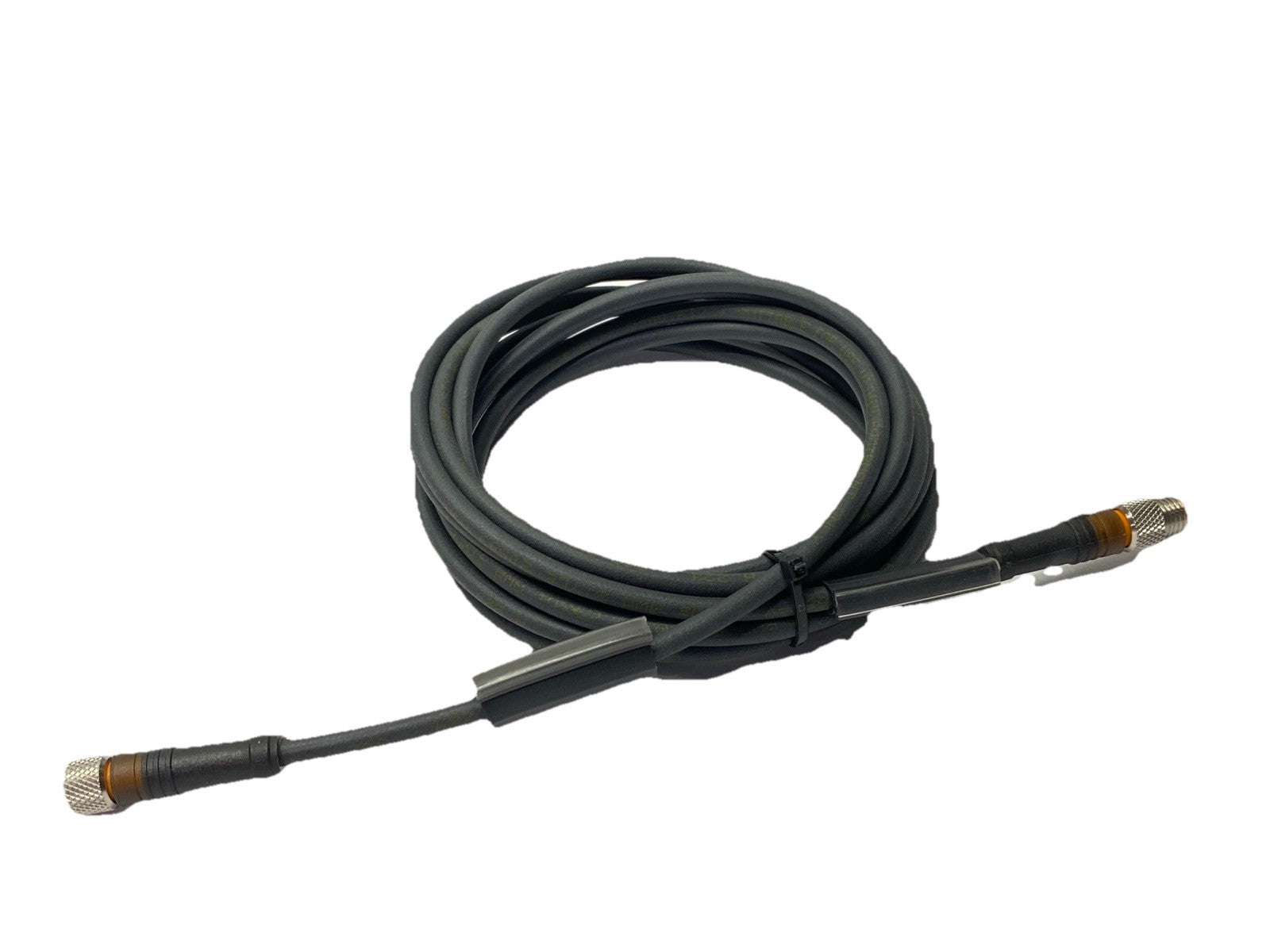 Lumberg RSMV 3-RKMV 3-224/3M Double Ended Cordset Male - Female M8 3-Pin 3m - Maverick Industrial Sales