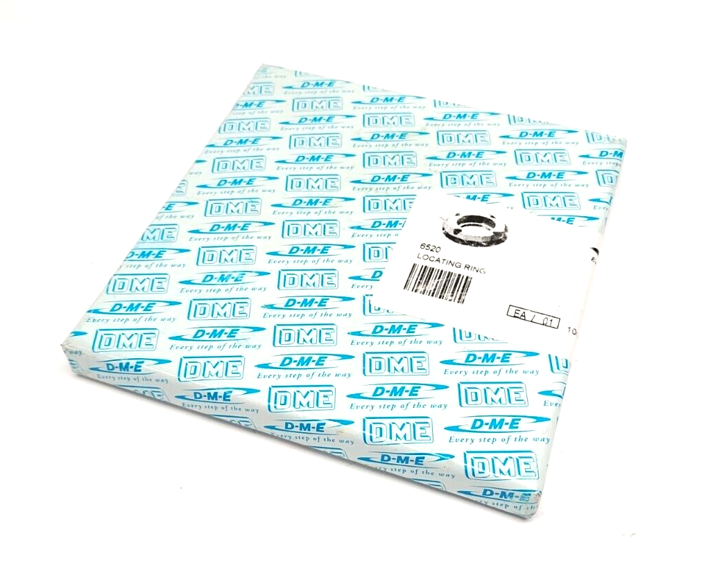 6520 | DME Mold Locating Ring EXT Nozzle Type 3.990" Dia. - New – Open box - Maverick Industrial Sales