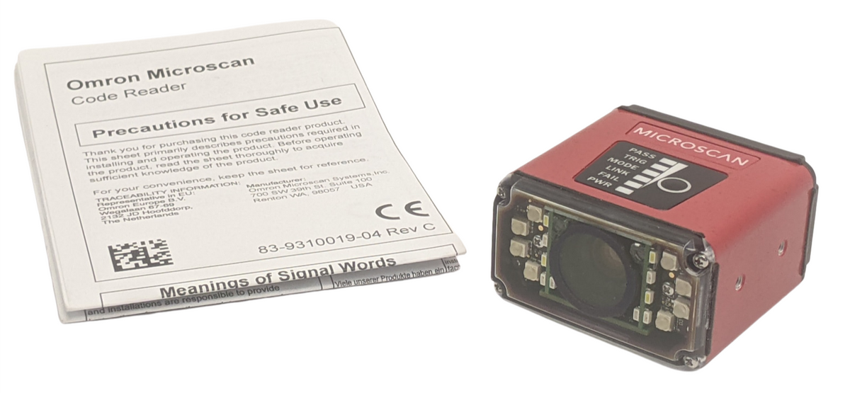 7411-2300-1005 | Omron Rev E Microscan MicroHAWK ID-40 Code Reader - New – Open box - Maverick Industrial Sales