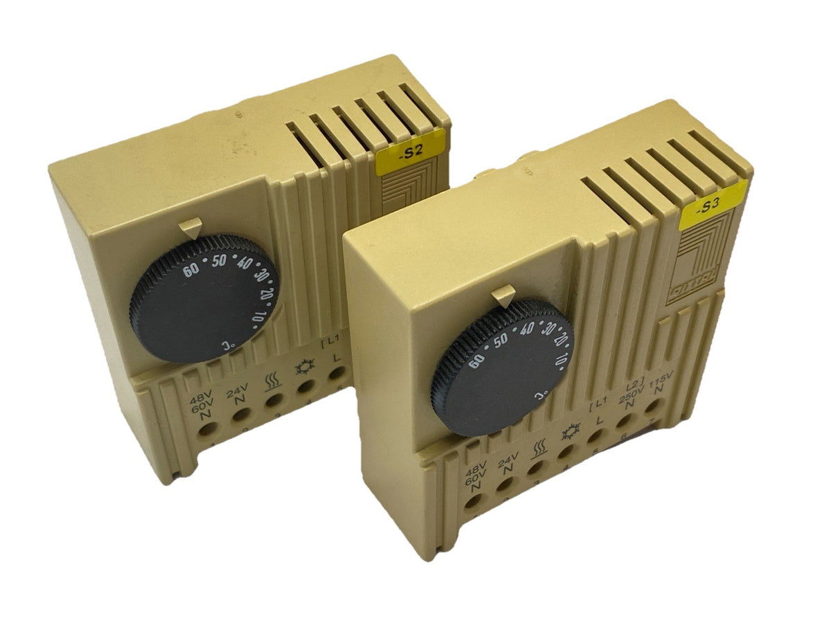 Rittal SK3110 Internal Enclosure Digital Thermostat LOT OF 2 - Maverick Industrial Sales