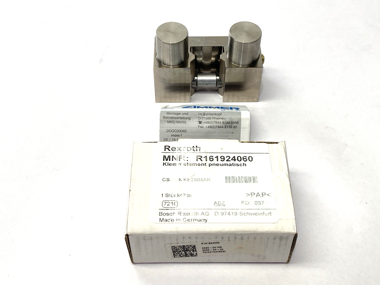 Bosch Rexroth R161924060 Clamping Element MKS 2505 AK - Maverick Industrial Sales
