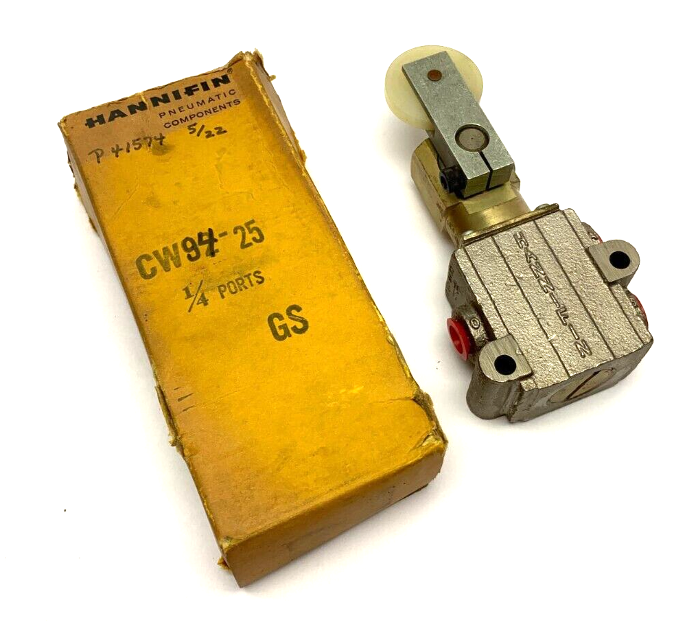 Parker Hannifin CW94-25 Limit Switch Valve 1/4" Ports - New – Open box - Maverick Industrial Sales