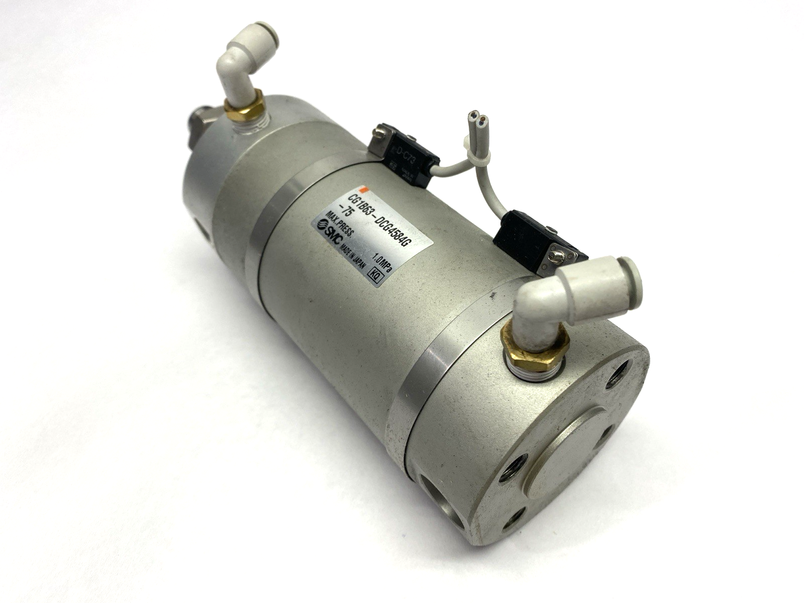 SMC CG1B63-DCG4584G-75 Pneumatic Cylinder 63mm Bore 75mm Stroke - Maverick Industrial Sales