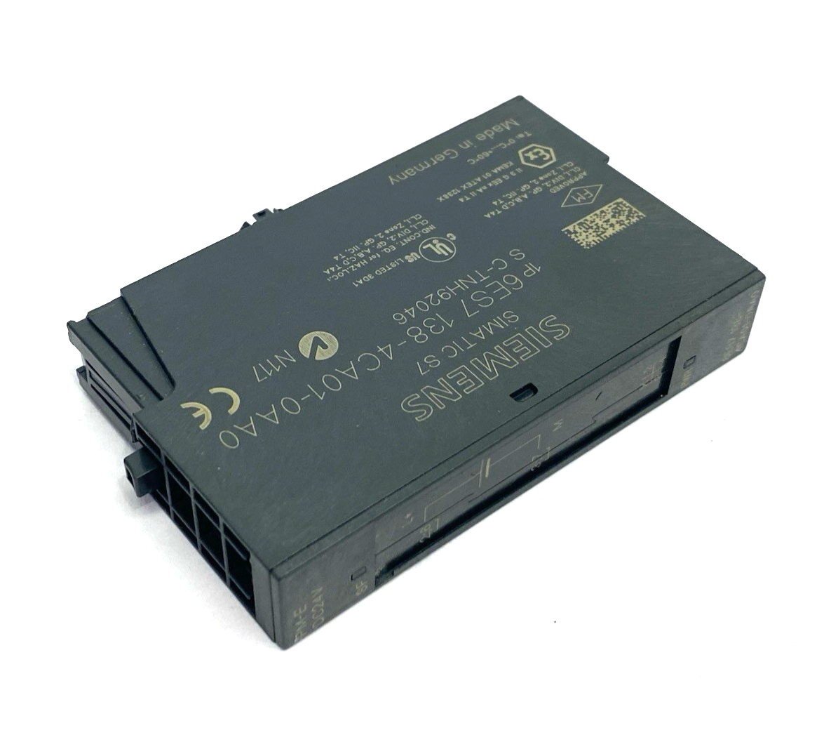 Siemens 6ES7138-4CA01-0AA0 SIMATIC DP Power Module PM-E, 24V DC, ET200S - Maverick Industrial Sales