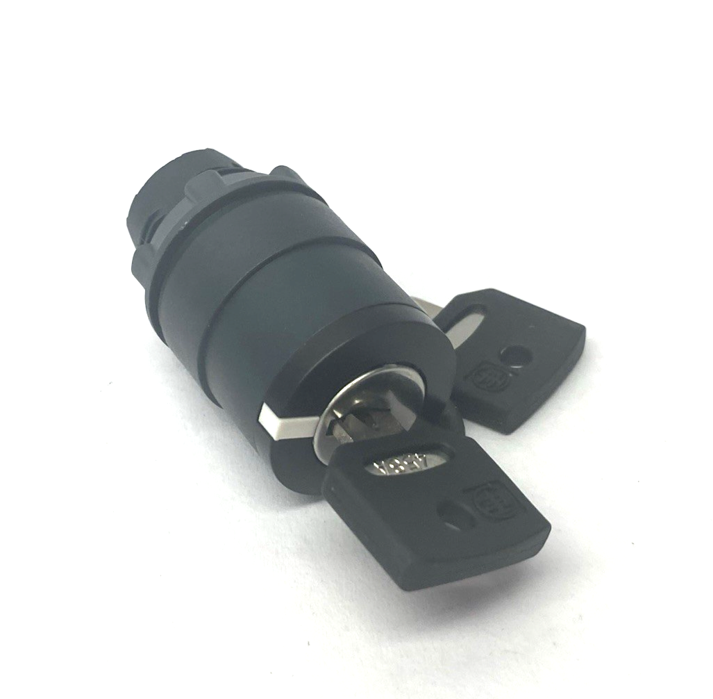 Schneider Electric ZB5AG3 Harmony Key Selector Switch Ø22mm 3-Position Main. - Maverick Industrial Sales