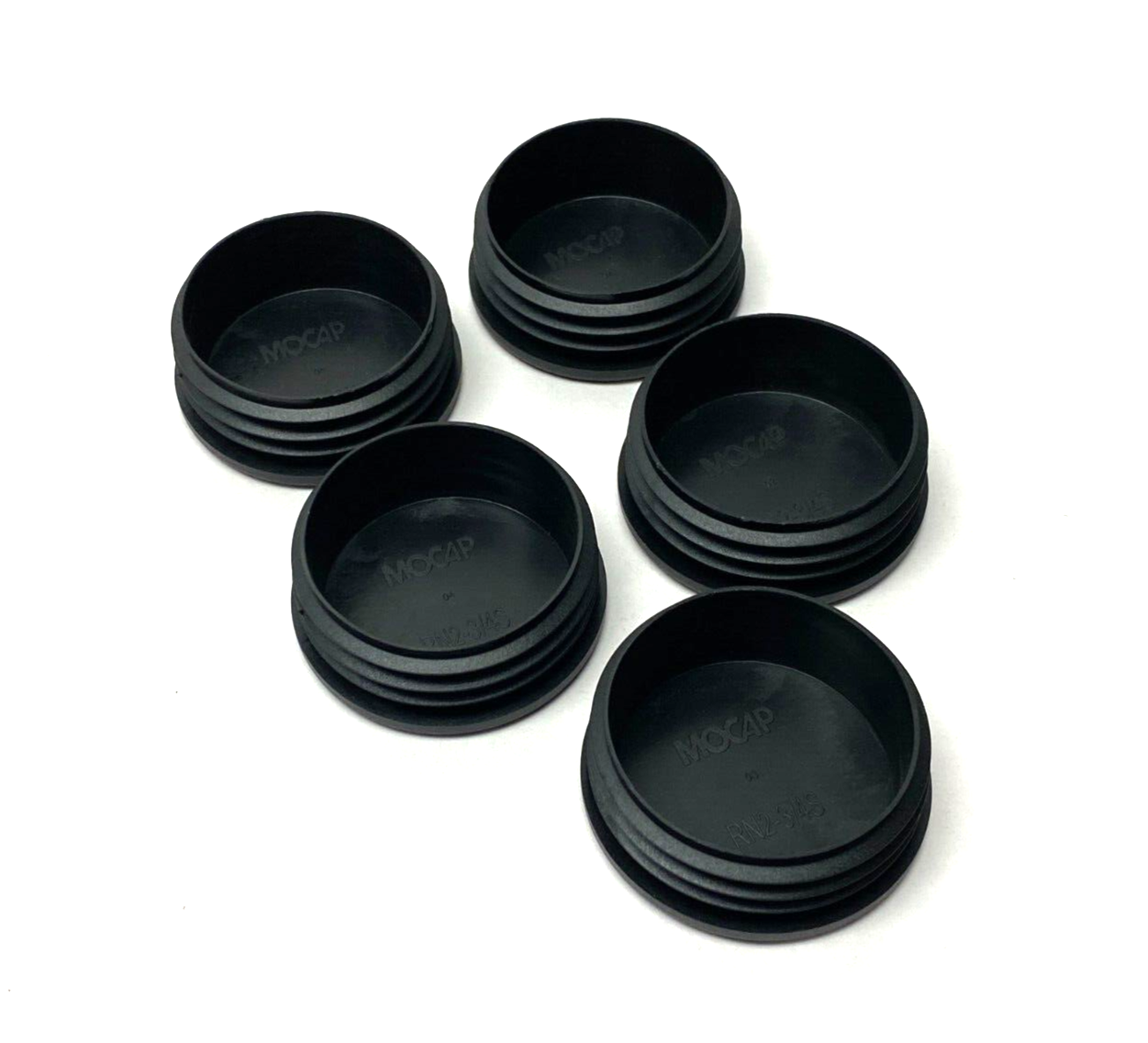 Mocap RN2.75SBK1 Round Tubing Plug Black RN2-3/4S LOT OF 5 - Maverick Industrial Sales