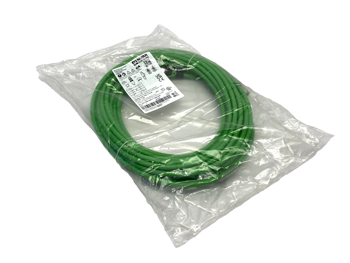Murrelektronik 7000-44711-7961300 Double End Connector Cable M12 RJ45 4-Pole 13m - Maverick Industrial Sales