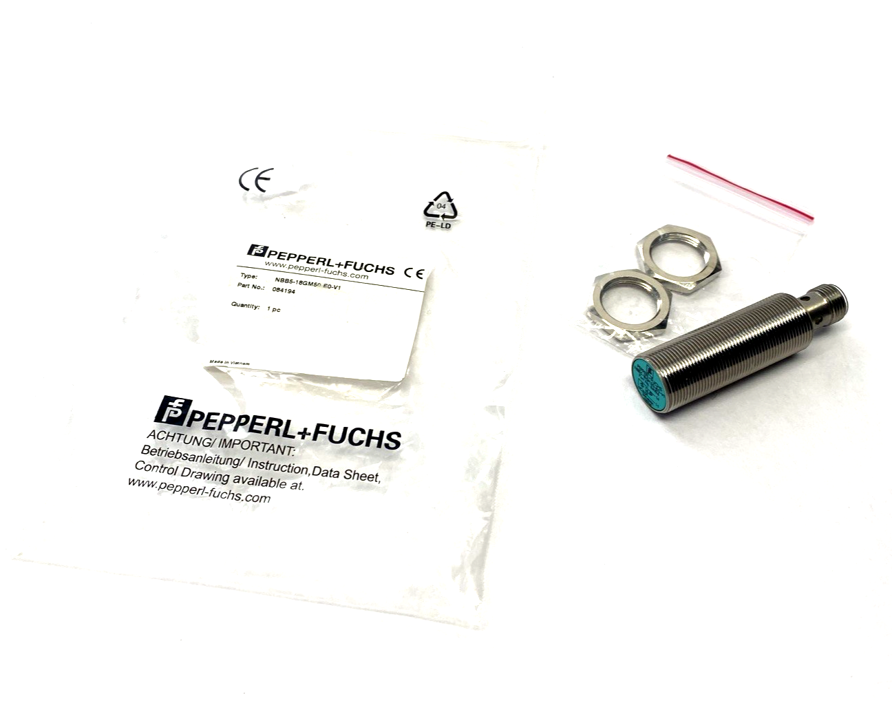 Pepperl+Fuchs NBB5-18GM50-E0-V1 Inductive Proximity Sensor M18 84194 - Maverick Industrial Sales