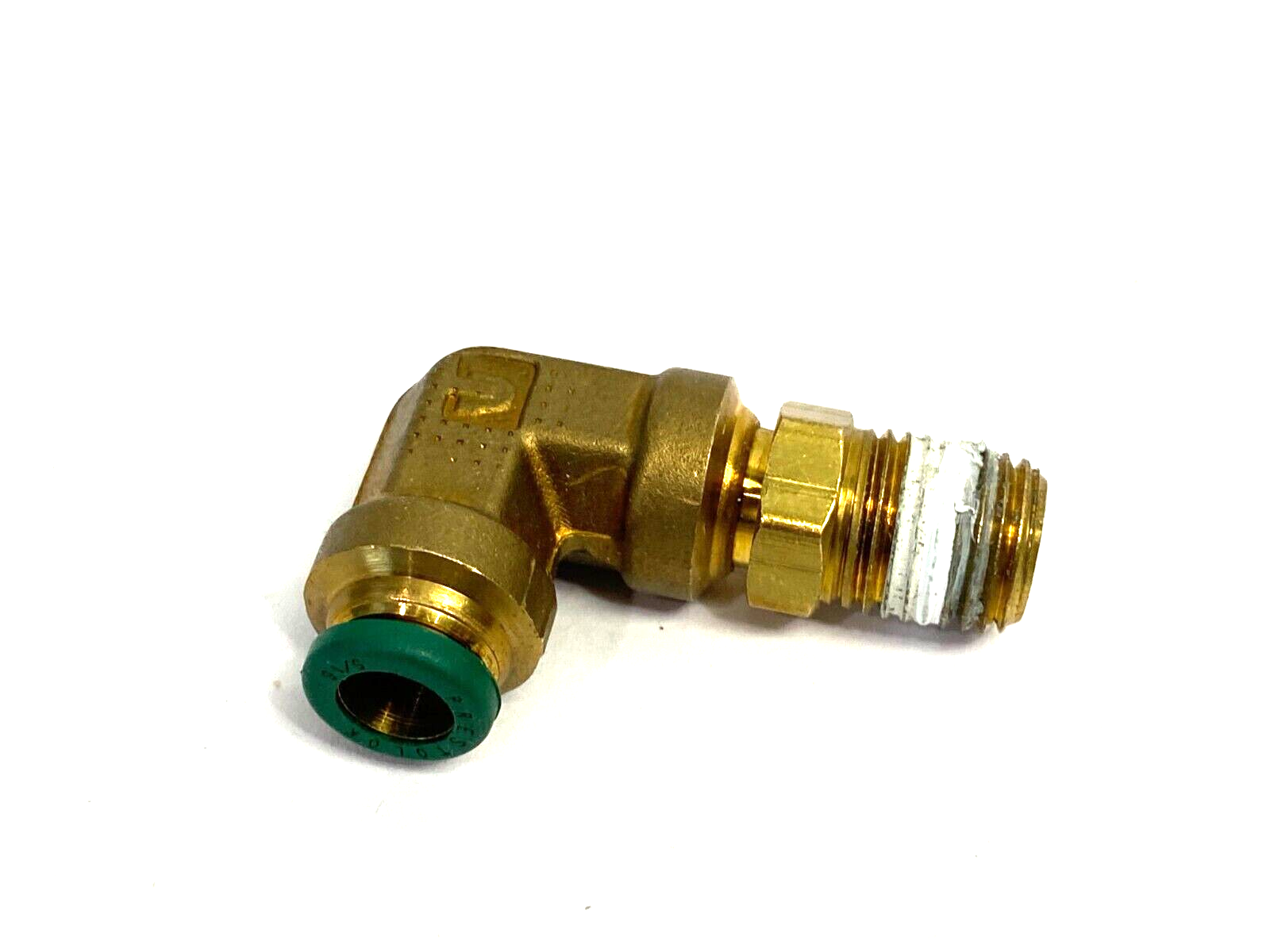 Parker 169PTC-5-4 Prestolok Push-to-Connect Swivel Elbow Fitting 5/16" OD x 1/4" - New – Open box - Maverick Industrial Sales