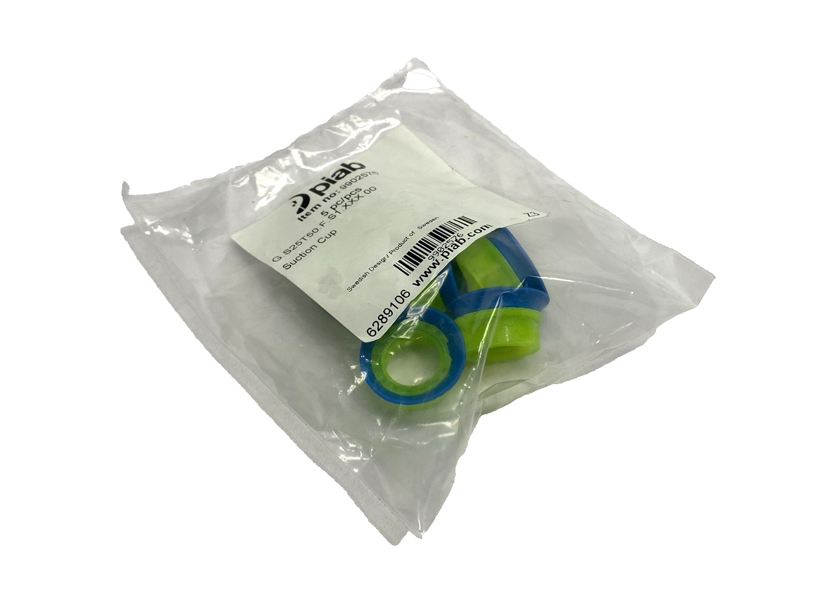 Piab G.S25T50.F.S1.XXX.00 Suction Cup 50-25mm PACKAGE OF 5 - New - Maverick Industrial Sales