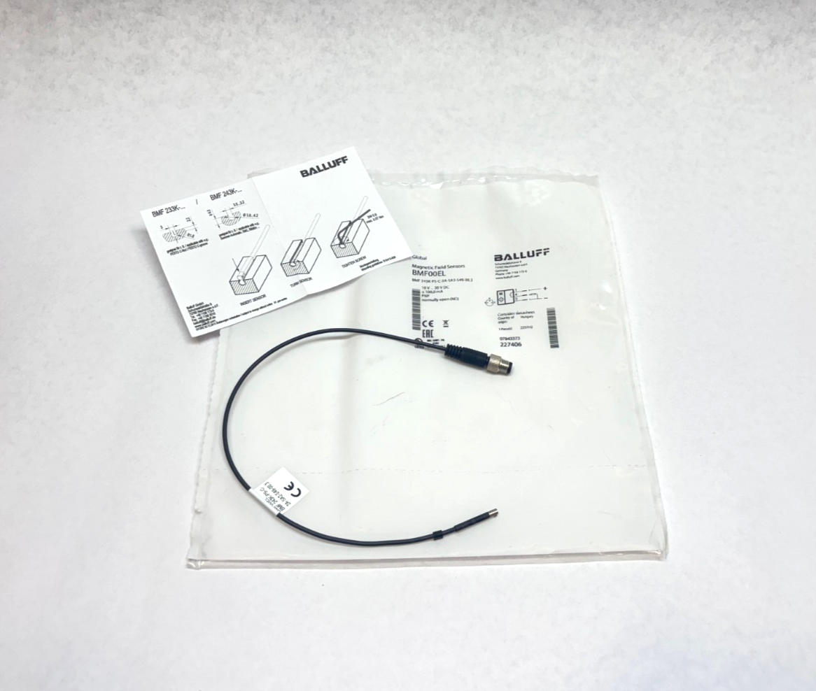 Balluff BMF00EL Magnetic Field Sensor, BMF 243K-PS-C-2A-SA2-S49-00 - Maverick Industrial Sales