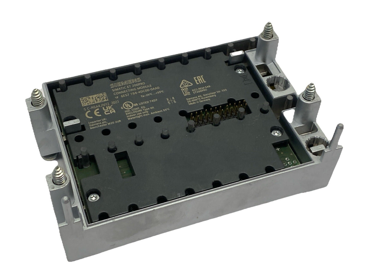 Siemens 6ES7 194-4DC00-0AA0 Simatic ET 200PRO Expansion Connecting Module - Maverick Industrial Sales