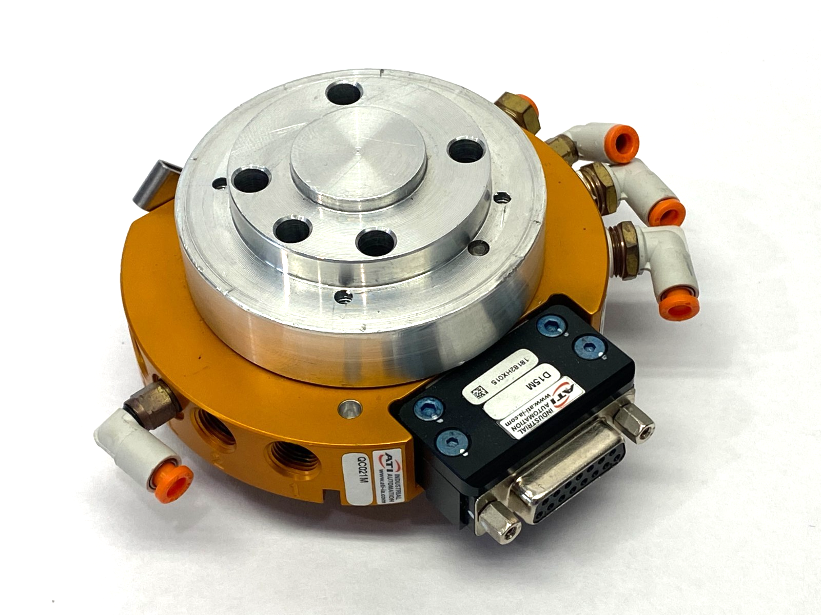 ATI QC021M Robotic Tool Changer 1/8" NPT Ports w/ D15M Female Connector 15-Pin - Maverick Industrial Sales