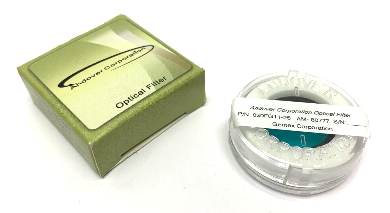 Andover 039FG11-25 Optical Filter - New - Maverick Industrial Sales