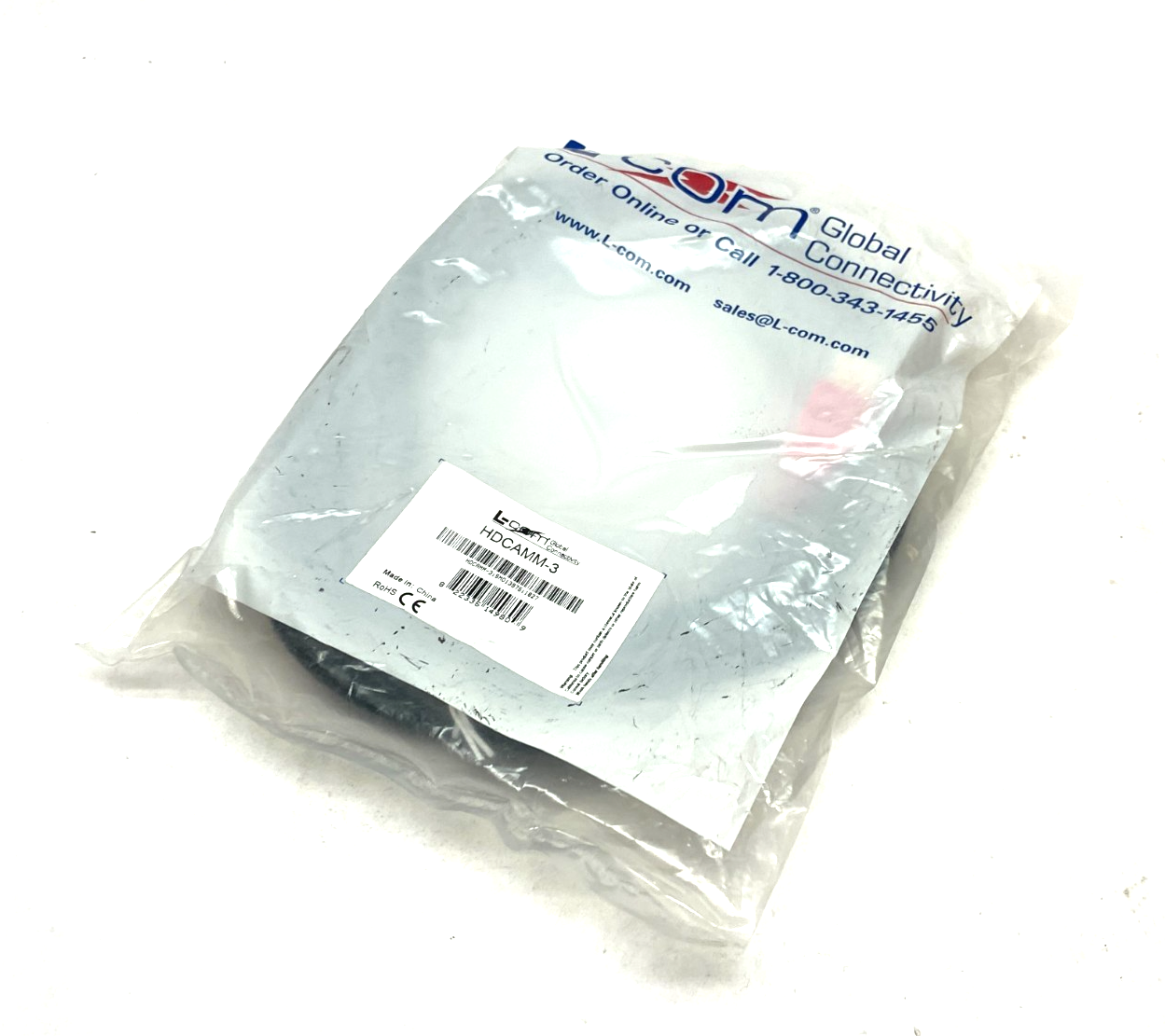 HDCAMM-3 | L-Com Premium High Speed HDMI® Cable with Ethernet, Male - New - Maverick Industrial Sales