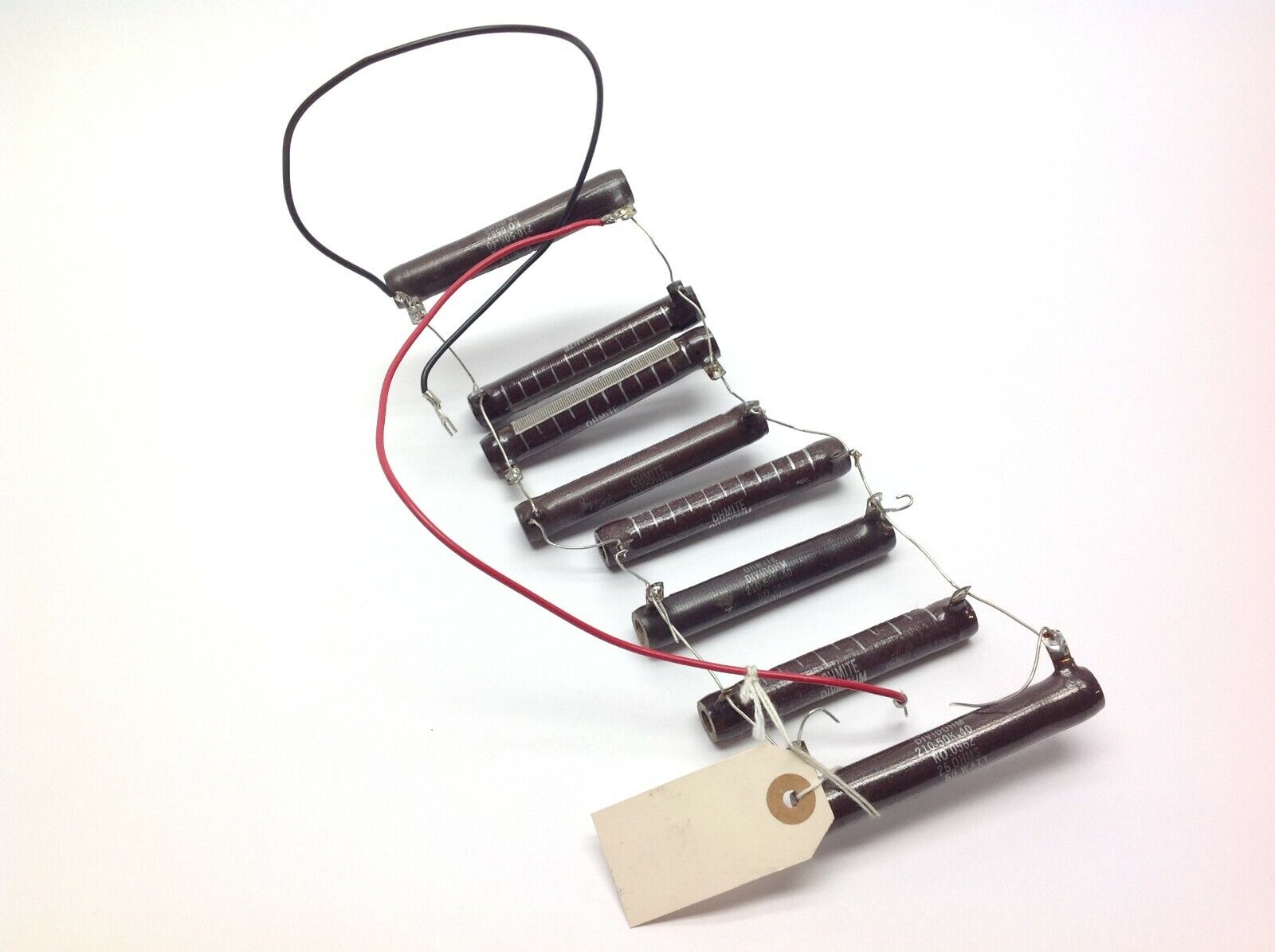 Ohmite 0562 Resistor 25 Ohm Set of 8 - Used - Maverick Industrial Sales