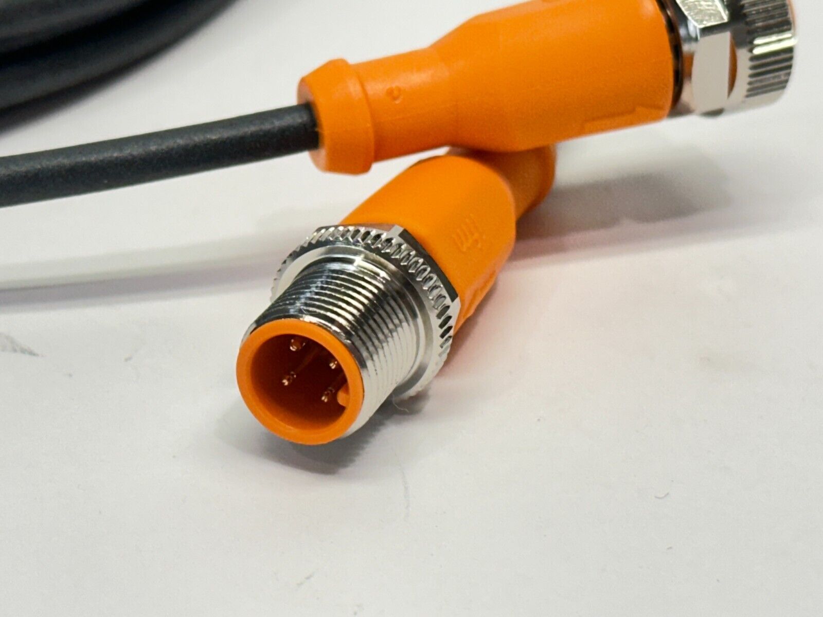 ifm EVC014 Connection Cable M/F M12 5m VDOGH040MSS0005H04STGH040MSS - Used - Maverick Industrial Sales