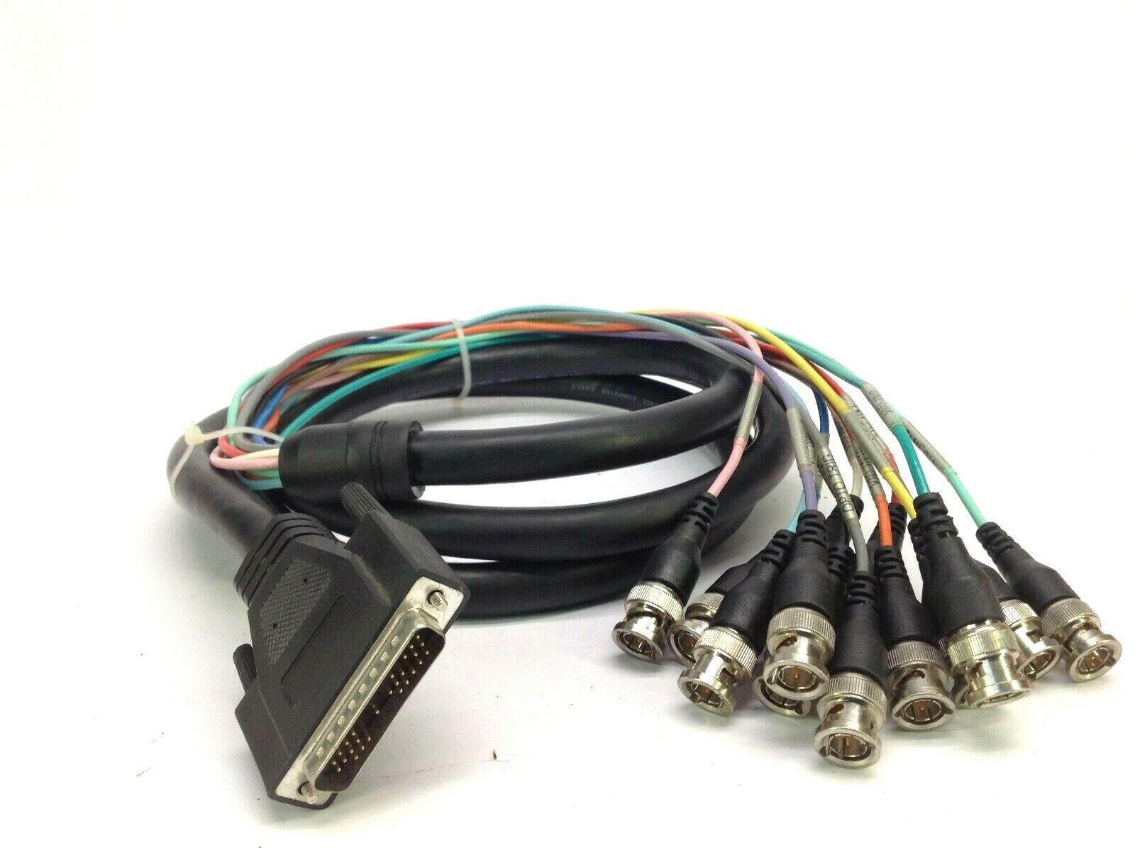 AWM Style 2919 VW-1 Low Voltage Computer Shuttle Cable 13 BNC to 26 Pin - Maverick Industrial Sales