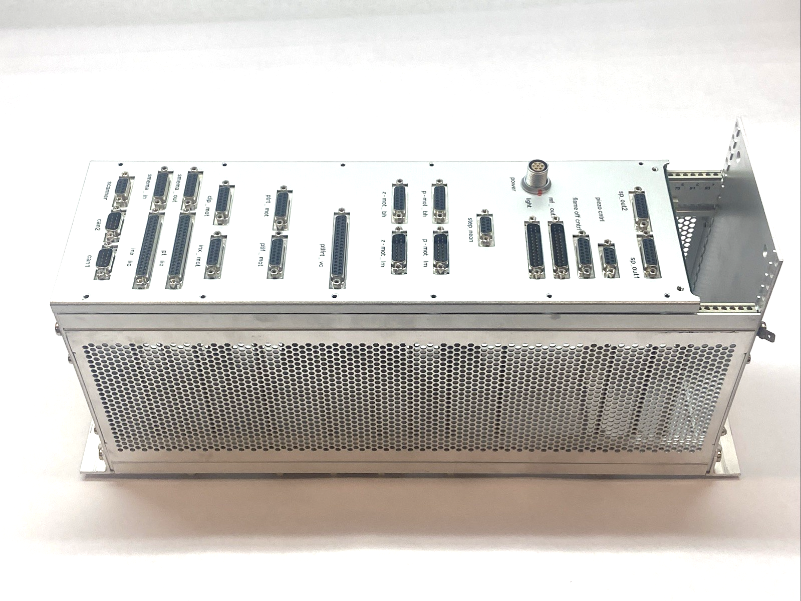 PSE-4.7010.2700.01 | F&K Delvotec Chassis w/ 1195 Rev. 1/B Backplane Board- Used - Maverick Industrial Sales