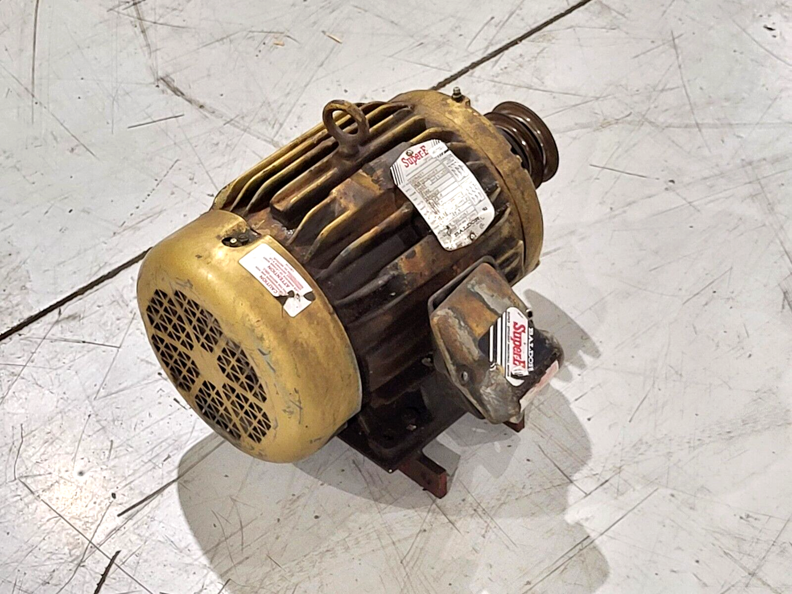 Baldor-Reliance EM3667T Super-E Motor 1.5HP 1170RPM 3PH 60HZ 182T 0630M Ser. F - Maverick Industrial Sales