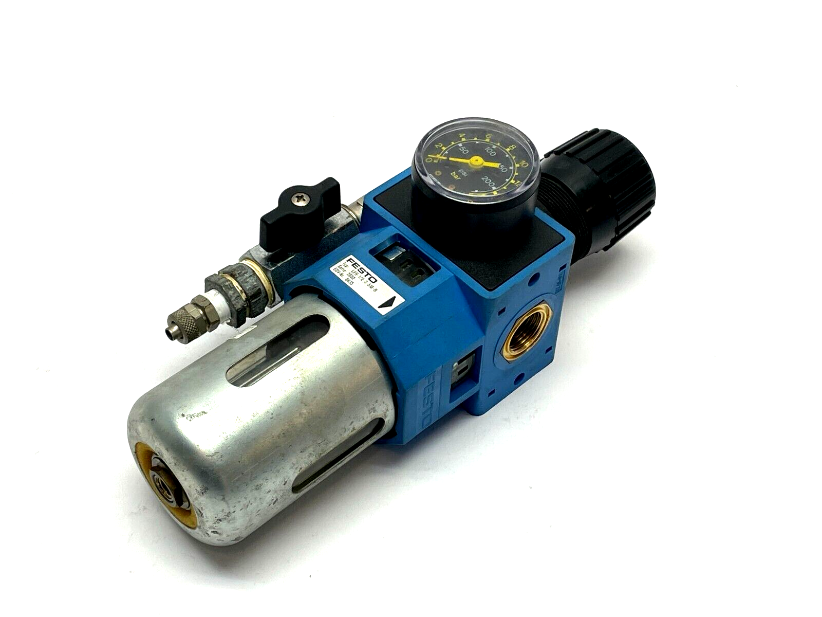 Festo LFR-1/2-S-5M-B Filter Regulator 150039 - Used - Maverick Industrial Sales