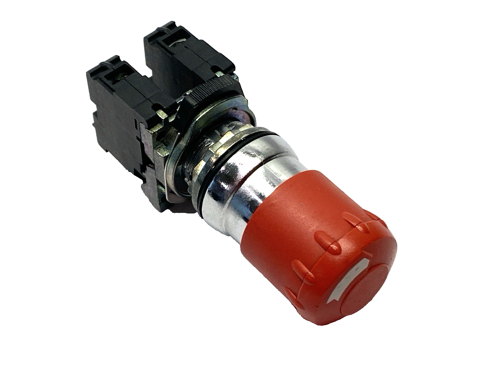 Allen Bradley 800FM-MT34 E-Stop Push Button Twist to Release 22mm - Maverick Industrial Sales