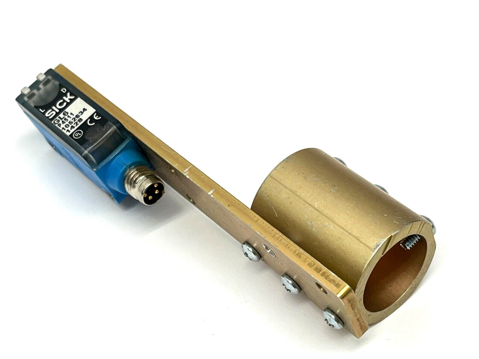 Sick GL6-P4511 Miniature Photoelectric Sensors G6 1052634 w/ Bracket - Used - Maverick Industrial Sales