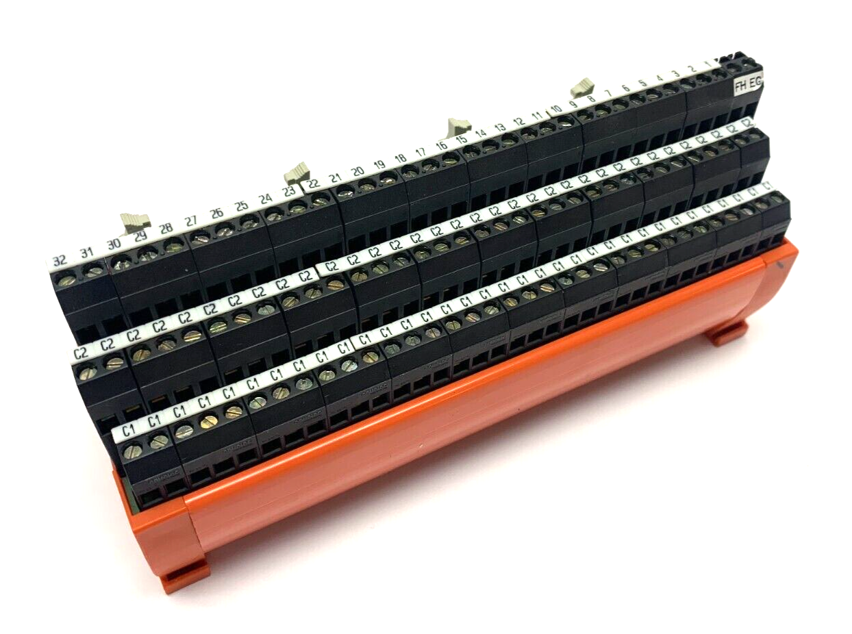 2109107, BF2HE10-32T | Entrelec 2109107 BF2HE10-32T High Density Breakout Terminal - Used - Maverick Industrial Sales