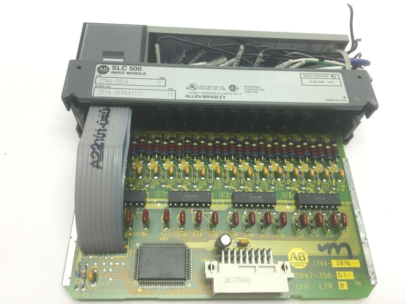 1746-IB16 | Allen Bradley PLC Input Module Ser C - Used - Maverick Industrial Sales