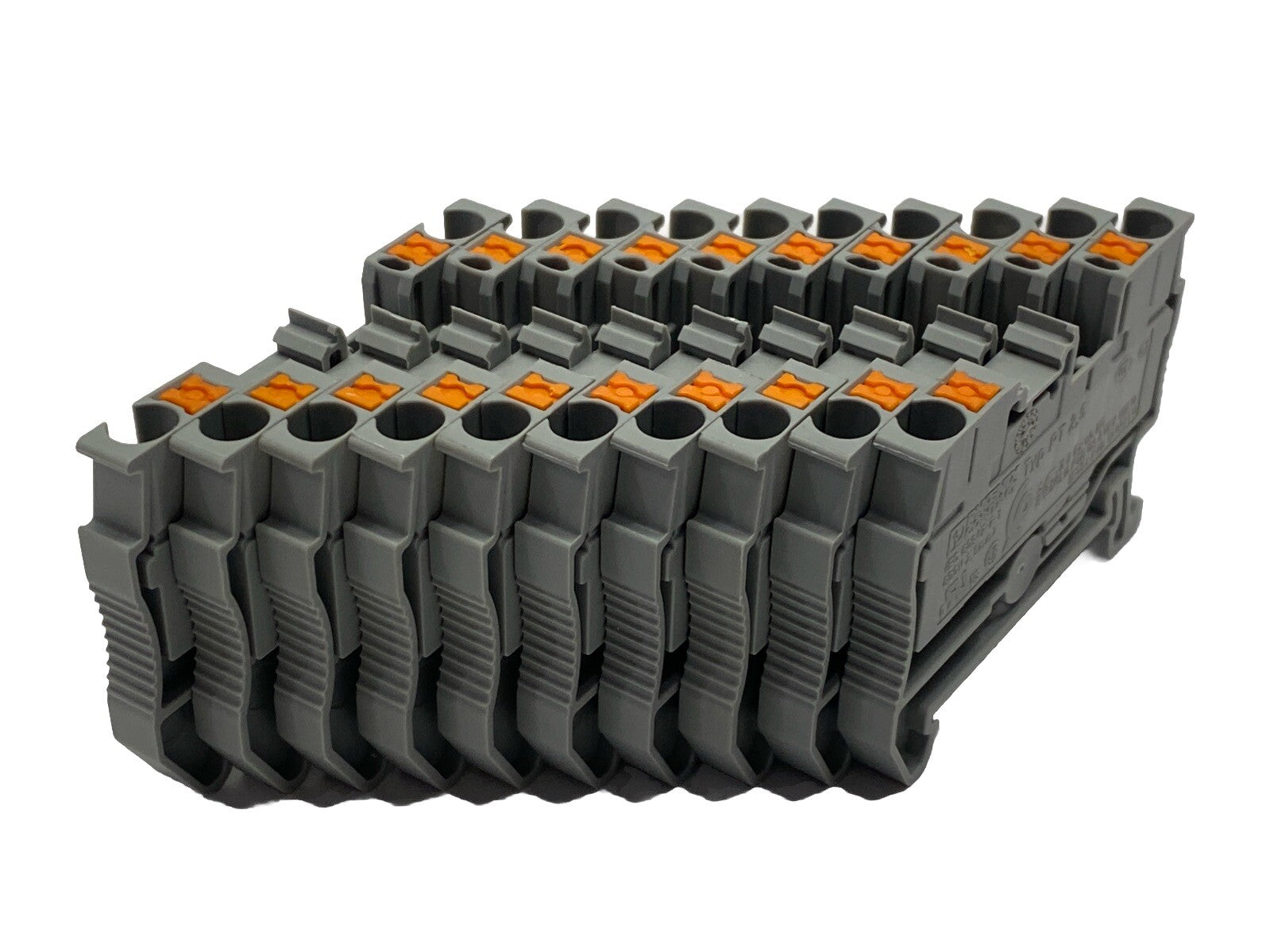 Phoenix Contact PT 2,5 Feed-Through Terminal Block 3209510 LOT OF 10 - Used - Maverick Industrial Sales