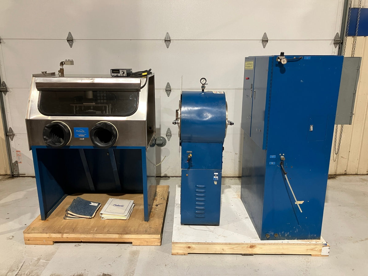 Accu-Weld 5000 | Polaris Hermetic Projection Cap Welder Glovebox Semiconductor - Used - Maverick Industrial Sales