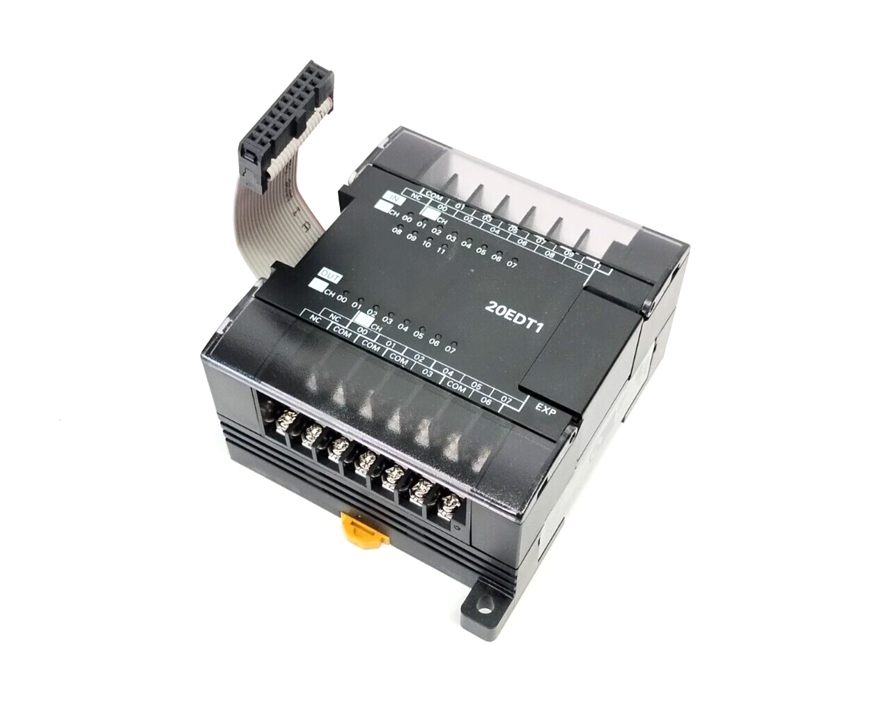 Omron CP1W-20EDT1 PLC I/O Expansion Unit 12 x 24VDC Inputs 8 x PNP Outputs 0.3A - New – Open box - Maverick Industrial Sales