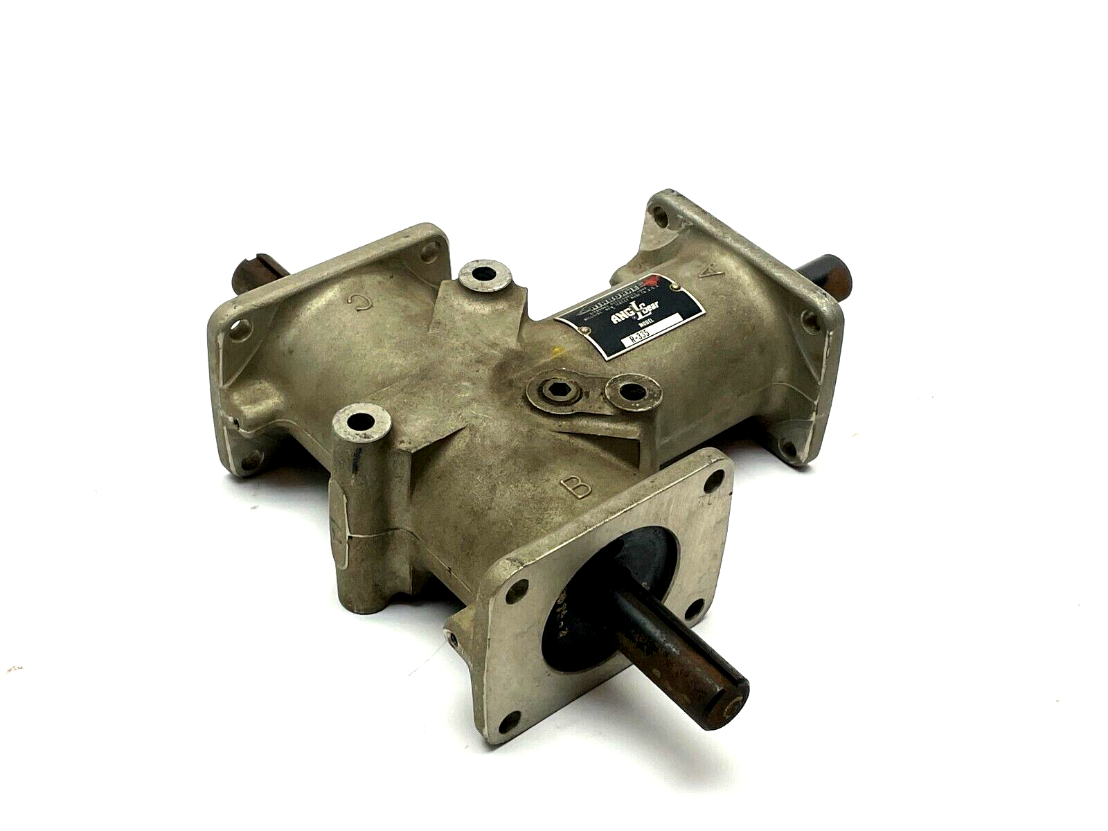 R-335 | Airborne Angle Gear 3-Way 3/4" Shaft Diameter - Used - Maverick Industrial Sales