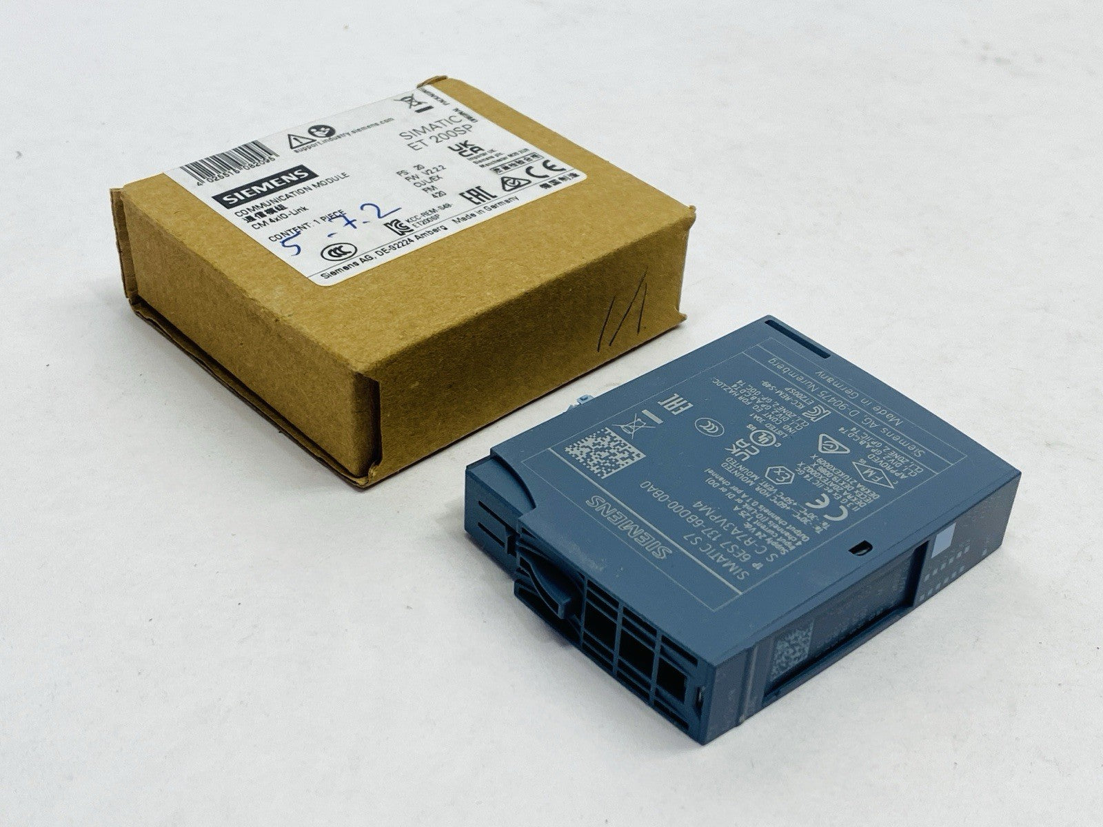 Siemens 6ES7137-6BD00-0BA0 SIMATIC ET 200SP Communication Module CM 4xIO-Link ST - Maverick Industrial Sales