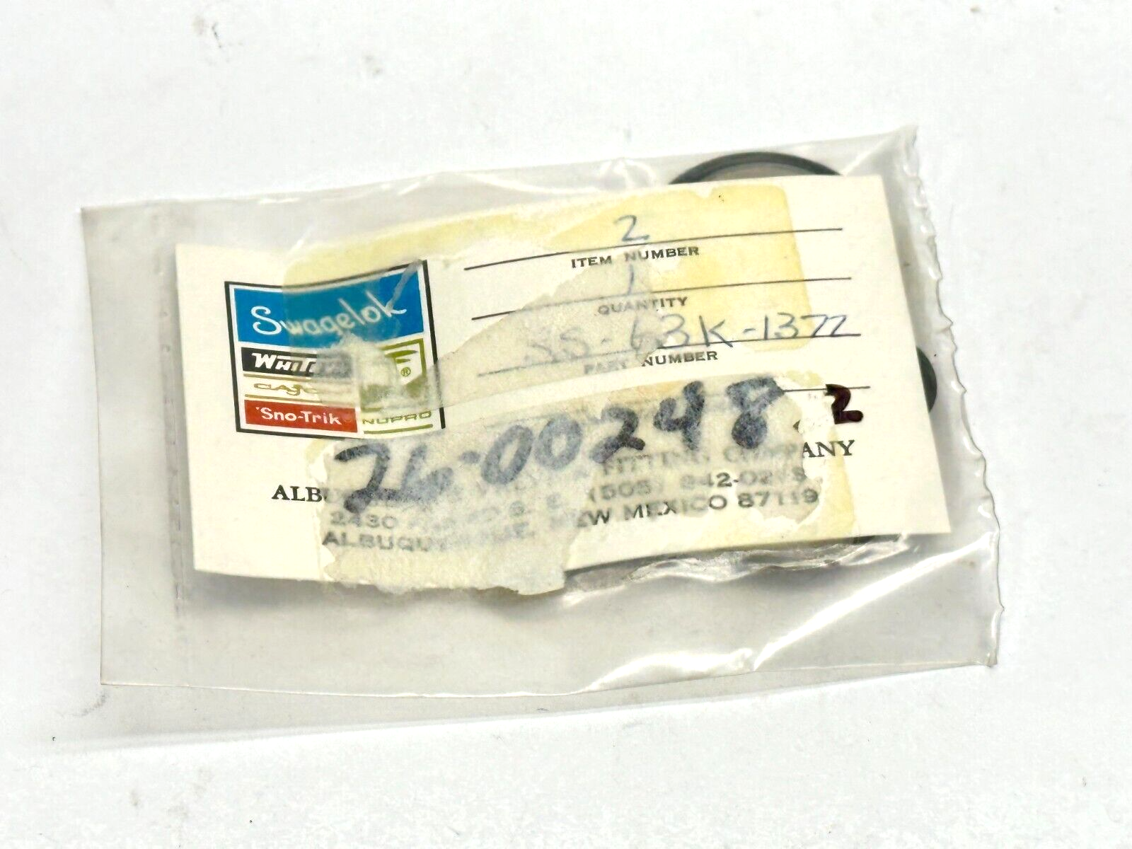 Swagelok SS-63K-1372 Repair Kit - New - Maverick Industrial Sales