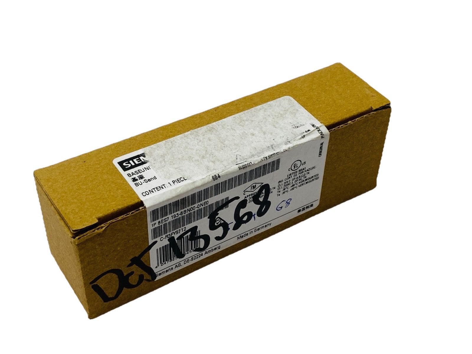 Siemens 6ES7 193-6BN00-0NE0 SIMATIC ET 200SP Base Unit BU-SEND - New - Maverick Industrial Sales