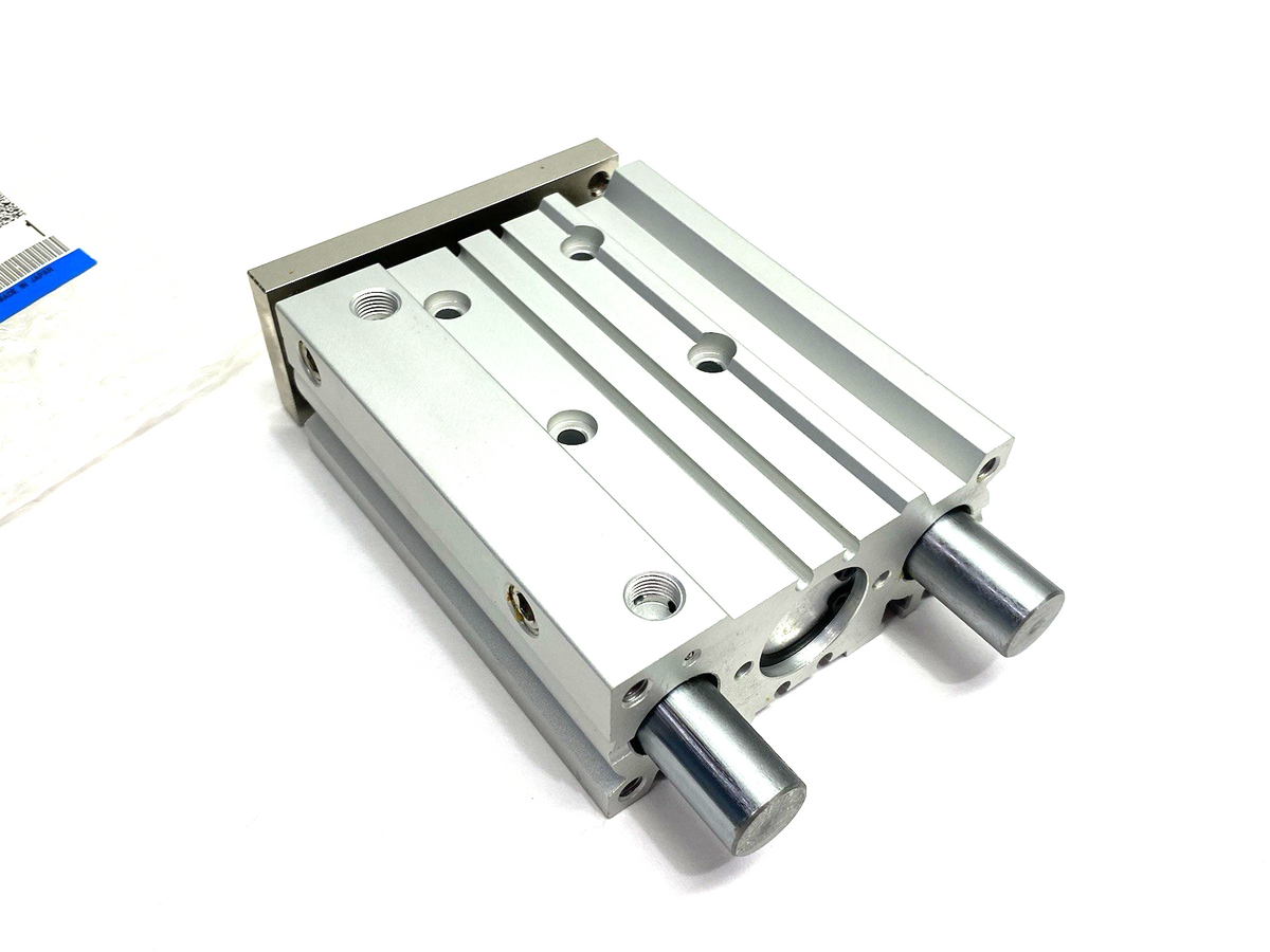 MGPM25-75Z | SMC Compact Pneumatic Guide Cylinder 25mm Bore 75mm Stroke - New Other - Maverick Industrial Sales