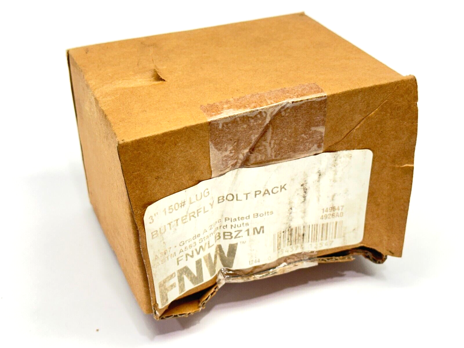 FNWLBBZ1M | FNW Butterfly Bolt Pack 3" 150# Lug - New - Maverick Industrial Sales