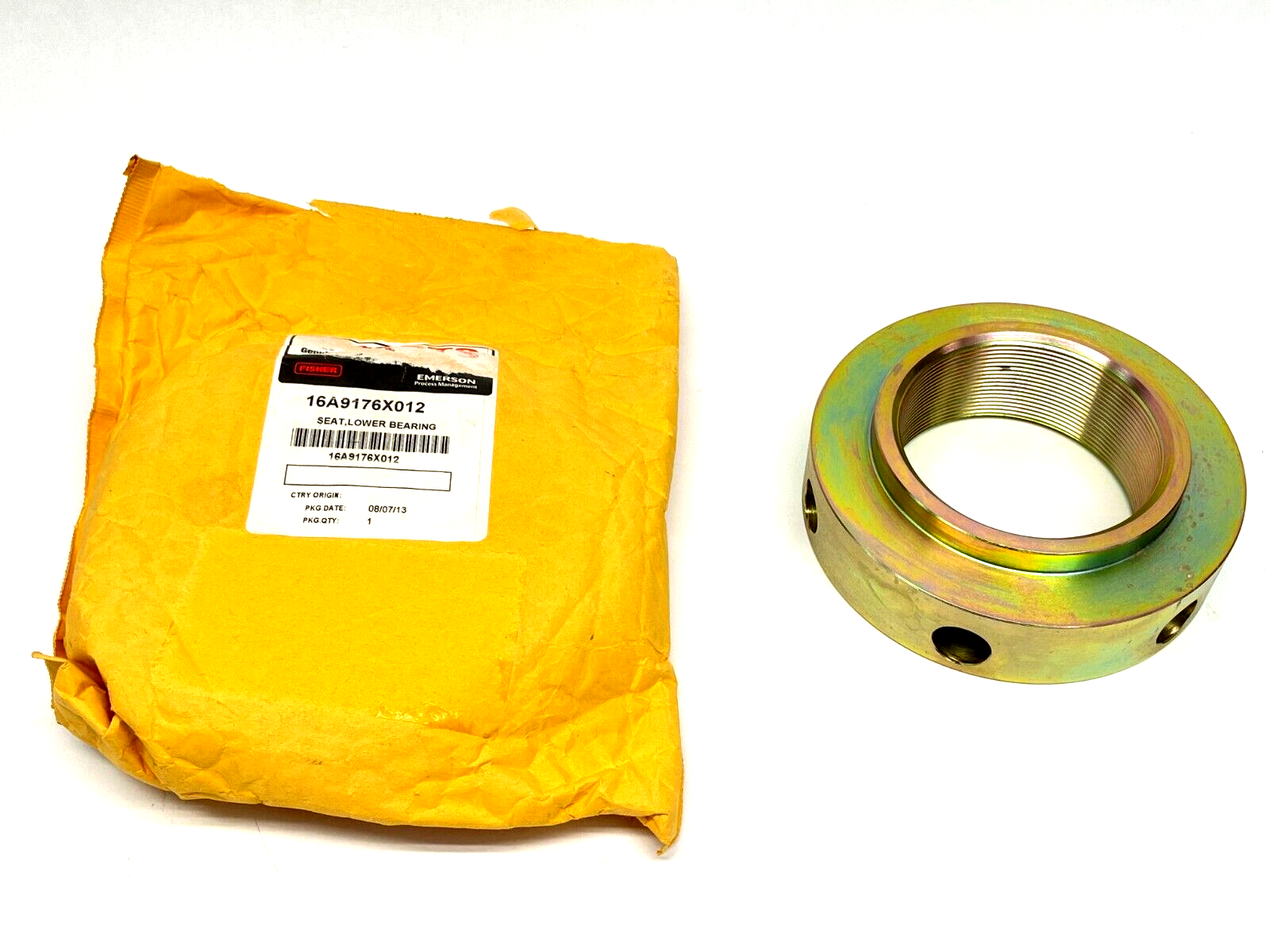 Fisher 16A9176X012 Lower Bearing Seat - New – Open box - Maverick Industrial Sales